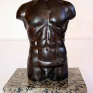 MAILLOL Handcast Replica  MALE TORSO Bronze Statue, COA Included