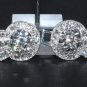 RHINESTONE CRYSTAL BRIDAL JEWELRY SEWING BUTTON CLOSURE MATCHING BUTTON CLASP