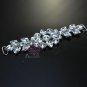 Rhinestone Crystal Long Wedding Bridal Ribbon Belt Sash Dress Hock Buckle