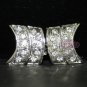 Rhinestone Crystal Wedding Bridal Sash Shrug Shawl Closure Hook and Eye Clasp