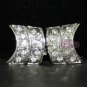 Rhinestone Crystal Wedding Bridal Sash Shrug Shawl Closure Hook and Eye Clasp