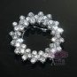 VINTAGE STYLE RHINESTONE CRYSTAL WEDDING BRIDAL SCARF RING OR SHOES CHARM CLIPS