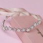 Bridal Wedding Pearl Star Rhinestone Crystal Hair Ribbon Headband Headpiece