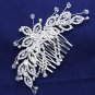 Star Dangle Rhinestone Crystal Wedding Bridal Headpiece Hair Comb Accessories