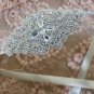 Wedding Bridal Rhinestone Crystal Applique Handmade Tiara Headband Hairband