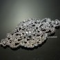 Lots 4 Wedding Bridal Rhinestone Crystal Vintage Style Cake Sash Brooch Pin