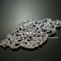 Lots 2 Wedding Bridal Rhinestone Crystal Vintage Style Cake Sash Brooch Pin