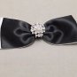 Black Wedding Men Pre Tied Rhinestone Crystal Bow Tie Neck Tie Necktie