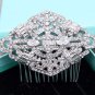 Vintage Bridal Rhinestone Comb Wedding Hair Clip Crystal Headpiece Accessories