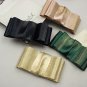 A Pair of Spakling Color Bow Plastic PU Faux Leather Fashion Ladies Shoe Clips