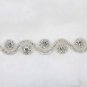 Crystal Rhinestone Diamante Wedding Sash Belt Headband Trimmed Applique DIY Trim