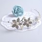 Lot Of 4 Wedding Crystal Pearl Silver Hair Accessories Headband Band Tiara