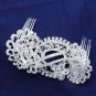 Vintage Flower Wedding Bridal Rhinestone Hair Comb Headpiece Accessories