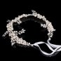 Princess Wedding Tiara Bridal Prom Party Pearl Crystal Beads Headpiece Tiara