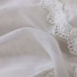 Fashion Flower Lace Cream/Ivory Shawl Waistcoat Bolero Outdoor Wrap Jacket