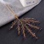 Purple Clear Gold Flower Wedding Hair Crystal Headpiece Hair Sticks Pin