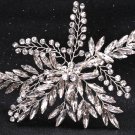 Wedding Vintage Style Rhinestone Crystal Bridal Hair Alligator Clip Headpiece