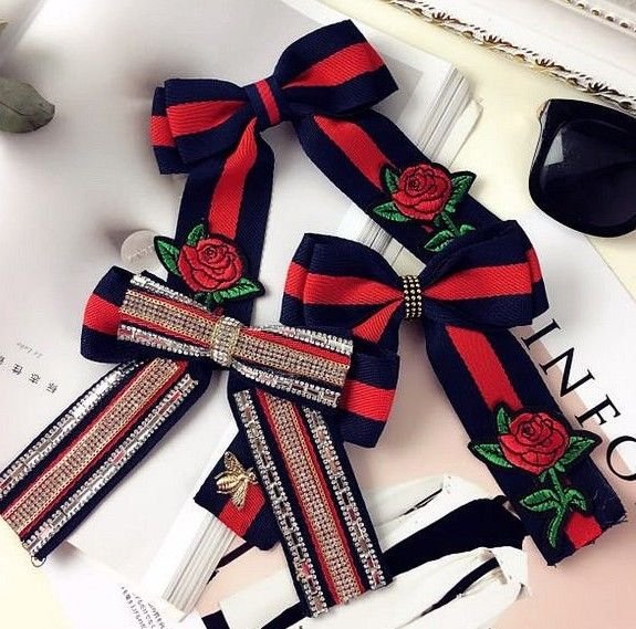 Red Rose Flower Wedding Ladies Men Pre Tied Bow Tie Brooch Pin