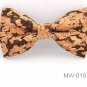 Men's Creative Wood Wooden Grain Wedding Trendy Bow Tie