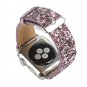 Apple Watch Black Silver Gold Stripe Bracelet Wristwatch iWatch Watch Band