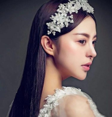 Bridal Pearl Beads Flower Wedding Headpiece Tiara Wire Vine Accessories