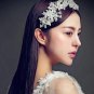 Bridal Pearl Beads Flower Wedding Headpiece Tiara Wire Vine Accessories