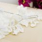 Ivory Pearl Handmade Lace Flower Bridal Wedding Hair Headpiece Tiara