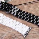 Apple Watch Replacement Band Ceramic Stainless Steel Bracelet White Black Strap