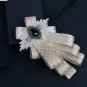 Men Fashion Plaids & Checks Groom Pre Tied Clip Pin Bow Wedding Neck Tie