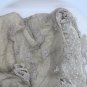 Dark Grey Brown EMBROIDERY ROSE CROCHET FLORAL LACE WRAP SHAWL STOLE SCARF