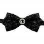 Color Rhinestone Crystal Pre Tied Men Bow Tie Wedding Christmas Party Necktie
