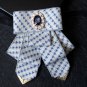 Star Pattern Wedding Men Pre Tied Crystal Rhinestone Tie Neck Tie