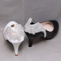 Rhinestone Bridal Shoes Wedding Crystal Shoes Clips