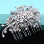 Vintage Style Bridal Rhinestone Wedding Hair Comb Clip Crystal Headpiece