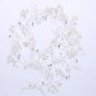 Wedding Bridal Vintage Silver Leaf Pearl Vine Headpiece Hair Piece