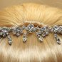 Wedding Marquise Drop Crystal Hair Chain Bridal Dangle Hair Clip Headpiece