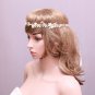 Freshwater Pearl Flower Rhinestone Crystal Tiara Wedding Headpiece Accessories