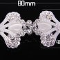 Wedding Jacket Wrap Closure Hook and Eye Sew On Button Clasp