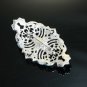 Rhinestone Crystal Bridal Rhombus  Vintage Style Wedding  Dress Cake Brooch  Pin