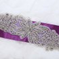 Star Rhinestone Crystal Wedding Bridal Dress Sew On Sewing Applique
