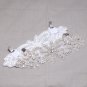 2 pcs x Vintage Style Rhinestone Flower Shoes Wedding Crystal Bridal Shoe Clips