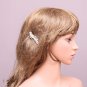 Flower Rhinestone Crystal Hair Clip Wedding Comb Bridesmaids Pearl Headpiece