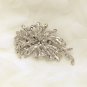 Wedding Brooch Pin Jewelry Accessories With Purple Aurora Rhinestone Crystal