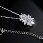 Bridal Cubic Zirconia Zircon CZ Diamante Vintage Style Wedding Pendant Necklace