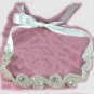 Bridal Motif Applique Rhinestone Crystal Ribbon Hair Wedding Headband Headpiece
