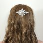 Ivory Pearl Rhinestone Wedding Headpiece Bridal Crystal Hair Comb Jewelry