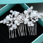 Wedding Rhinestone Comb Pearl Vintage Hair Comb Crystal Headpiece