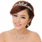 Vintage Style Rhinestone Crystal Bridal Princess Crown Wedding Headpiece