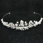 Vintage Style Rhinestone Crystal Bridal Princess Crown Wedding Headpiece