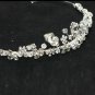 Vintage Style Rhinestone Crystal Bridal Princess Crown Wedding Headpiece